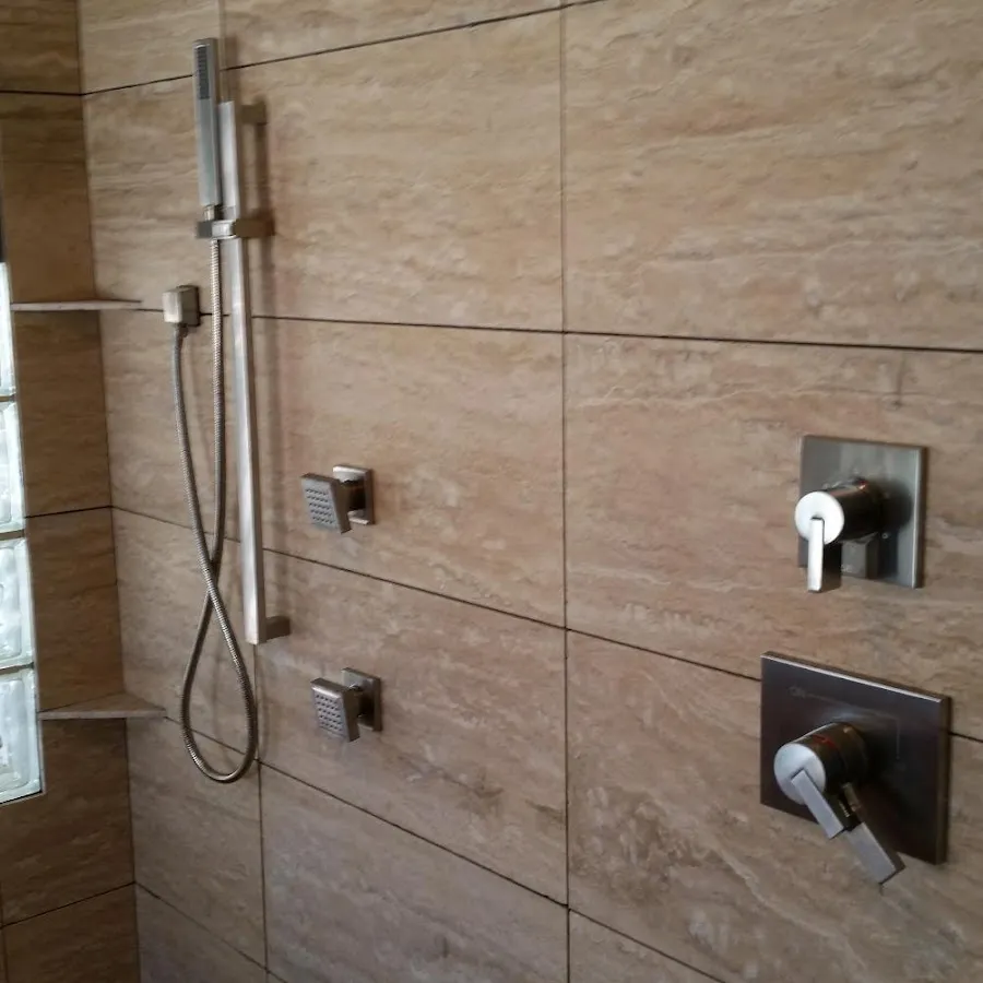 Shower fixture installation for Gas Line Repair in Germantown